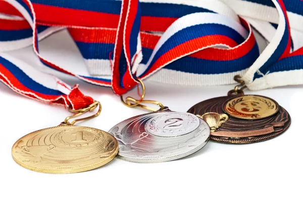 Медаль Российской Федерации за спортивные достижения — стоковое фото