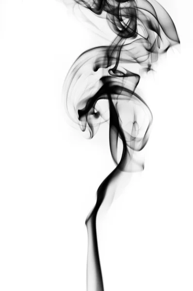 Smoke on the homogeneous background — Stock Photo, Image