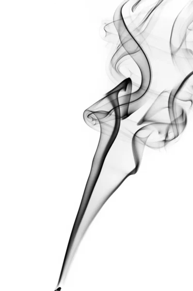Roken op de homogene achtergrond — Stockfoto