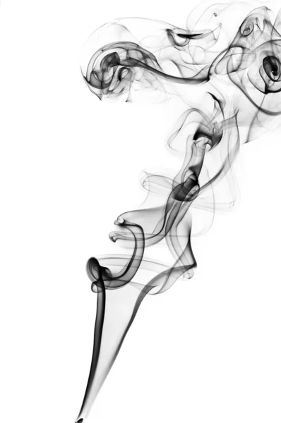 Smoke on the homogeneous background — Stock Photo, Image