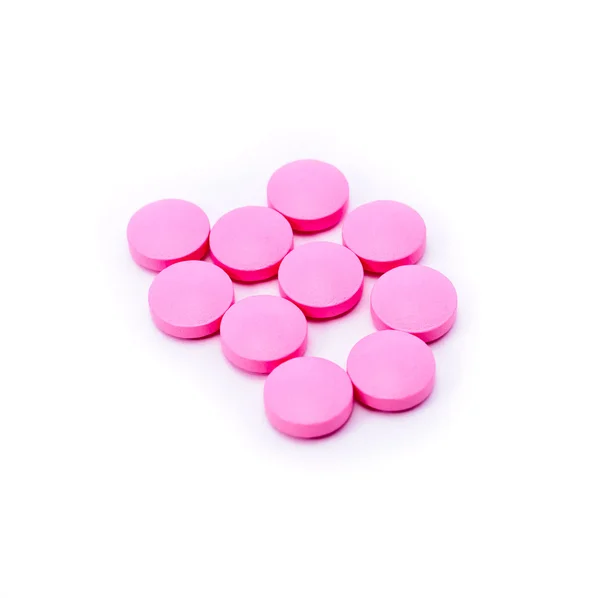 Colored tablets — Stock Photo, Image