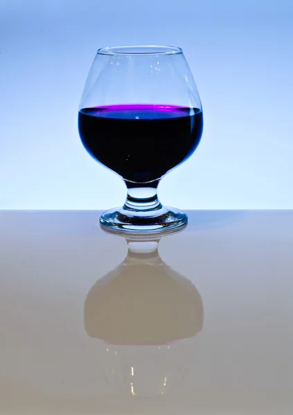 Glass of liquor — Stock Photo, Image