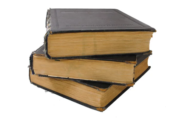 Grandes livros desatualizados — Fotografia de Stock