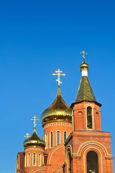 青い空を背景教会 — ストック写真