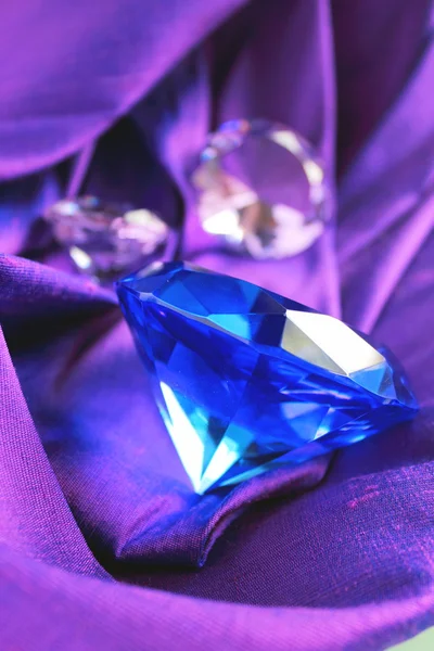 Blauwe saffier — Stockfoto