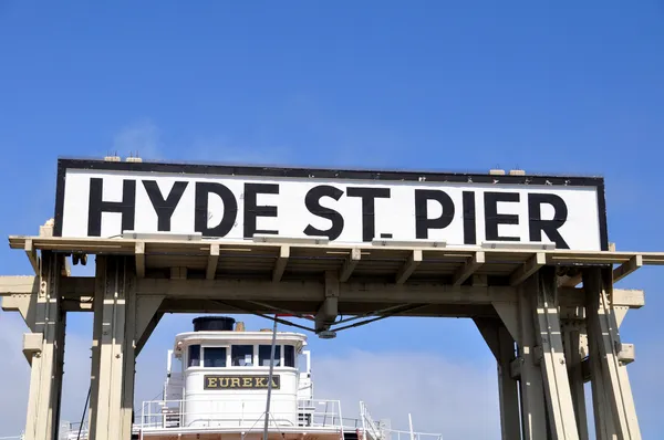 Historic Hyde Street Pier — Stock Photo, Image