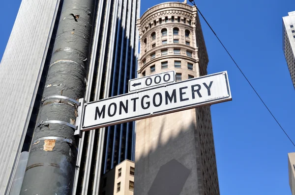 stock image Montgomery Street, San Francisco