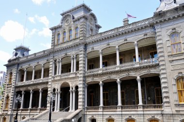 Iolani Palace, Honolulu, Hawaii clipart