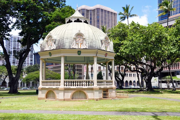 Королівський Естрада, Гонолулу, Гаваї — стокове фото