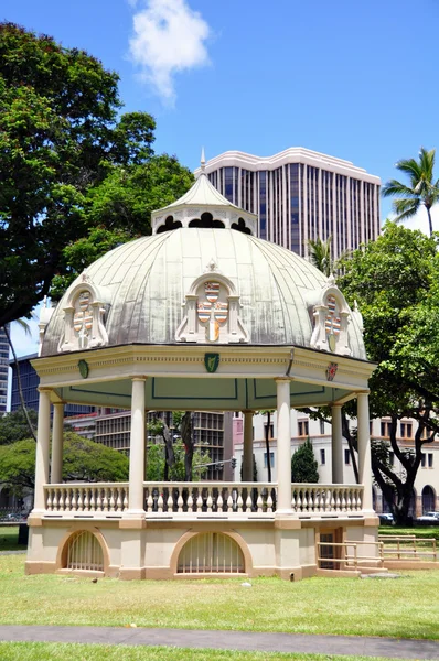 Royal Bandstand, Гонолулу, Гавайи — стоковое фото