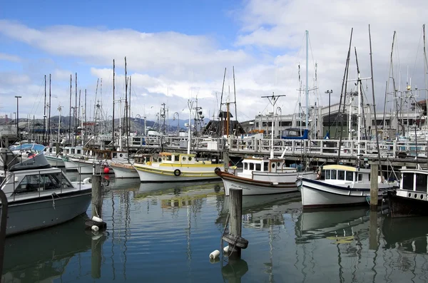 Рыбацкая пристань в Сан-Франциско — стоковое фото