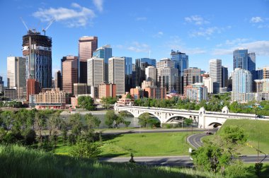 Calgary Skyline clipart