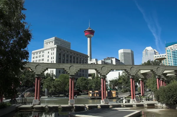 stock image Olympic plaza