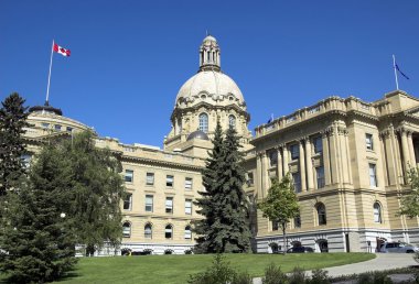 Alberta Legislature Building. clipart