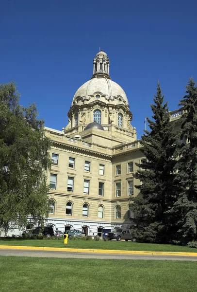 Gmach Zgromadzenia Ustawodawczego Alberta. — Zdjęcie stockowe