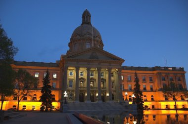 Alberta Legislature Building. clipart