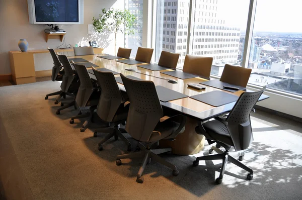 Sala de reuniões corporativa — Fotografia de Stock