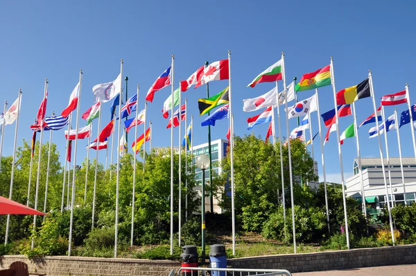 Vlaggen van de wereld — Stockfoto