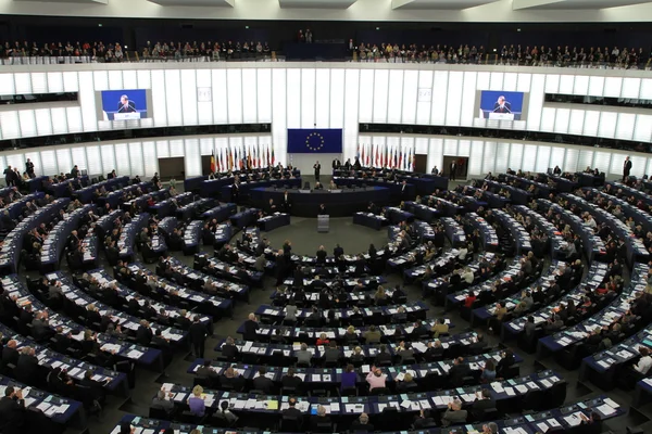 Evropský parlament — Stock fotografie