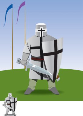 Crusader clipart