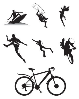 Set sport clipart