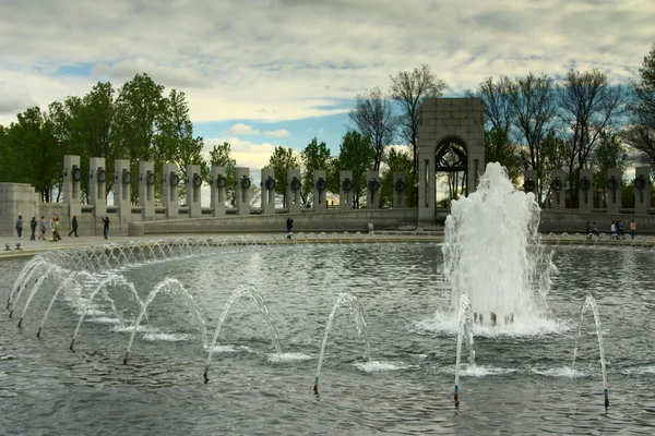 Stock image WW II Fountain