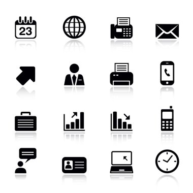 Basic - Office and Business icons clipart