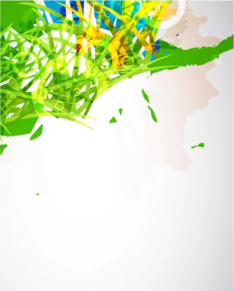 Abstrait beau fond de fleur — Image vectorielle