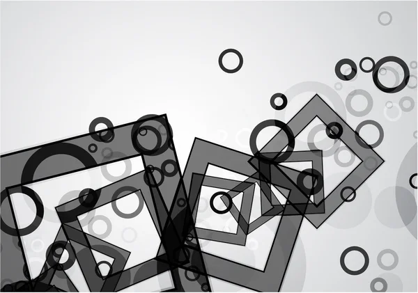 黑色抽象几何背景 — 图库矢量图片