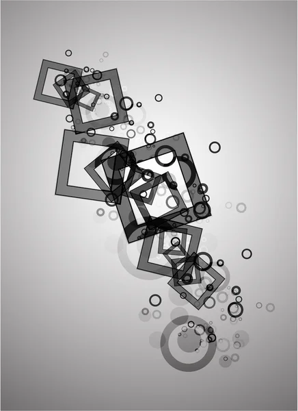 黑色抽象几何背景 — 图库矢量图片