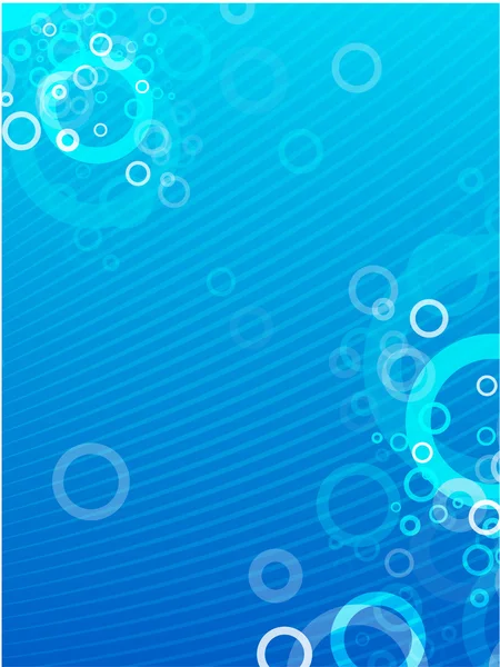 青い抽象ベクトルの背景 — ストックベクタ