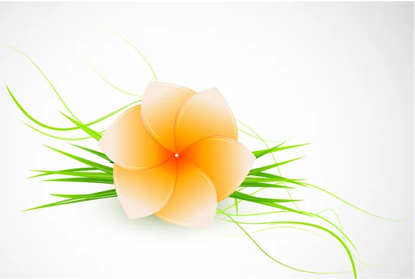 Krásné abstraktní květinové pozadí — Stockový vektor