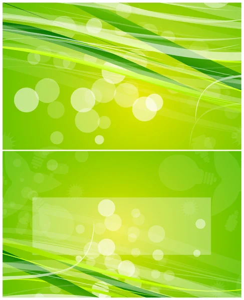 Líneas verdes — Archivo Imágenes Vectoriales