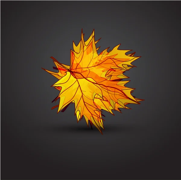 Streszczenie tło jesień — Wektor stockowy