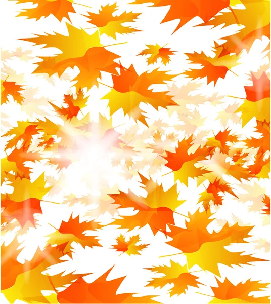 Podzimní pozadí abstraktní vektorová — Stockový vektor