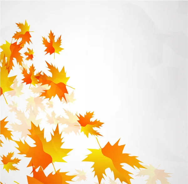 Abstract vector autumn background — Stock Vector