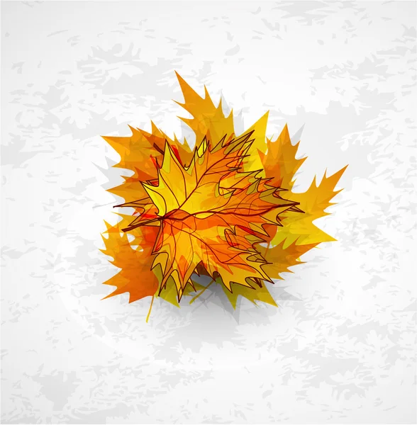 Διάνυσμα Φθινοπωρινά φύλλα αφηρημένα φόντο — Διανυσματικό Αρχείο