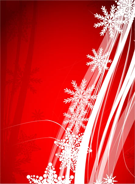 クリスマスのベクトルの抽象的な背景 — ストックベクタ