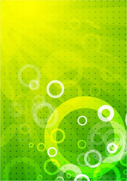 Vector absract green background — Stock Vector