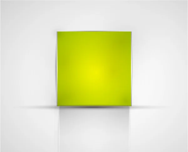 抽象的な正方形バナー — ストックベクタ