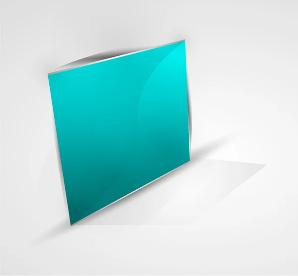 Abstracte vierkante banner — Stockvector