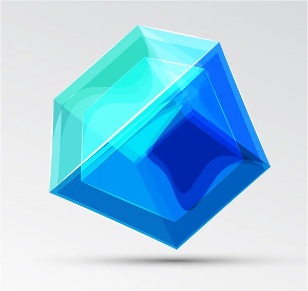 Fond cube vectoriel — Image vectorielle