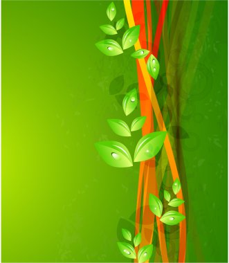 Abstract environmental theme clipart