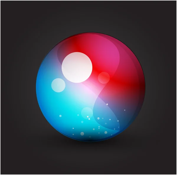 抽象矢量球体按钮 — 图库矢量图片