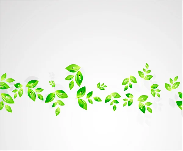 초록 환경 테마 — 스톡 벡터