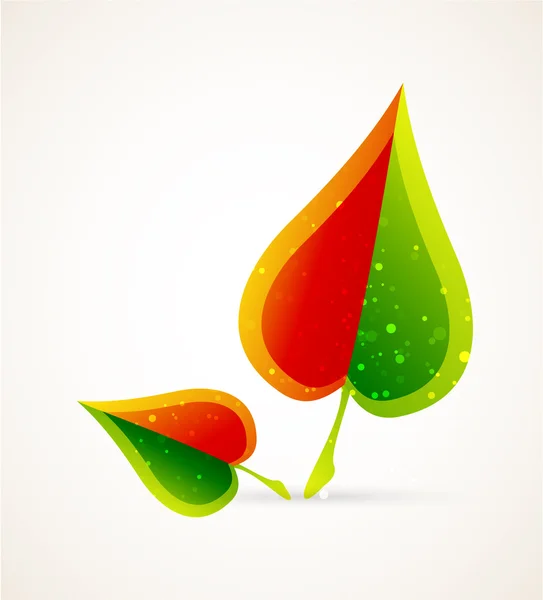 Анотація leaf концепції — стоковий вектор