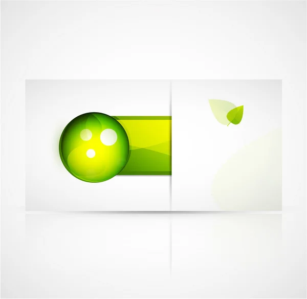 Abstracte glas vorm vector achtergrond — Stockvector