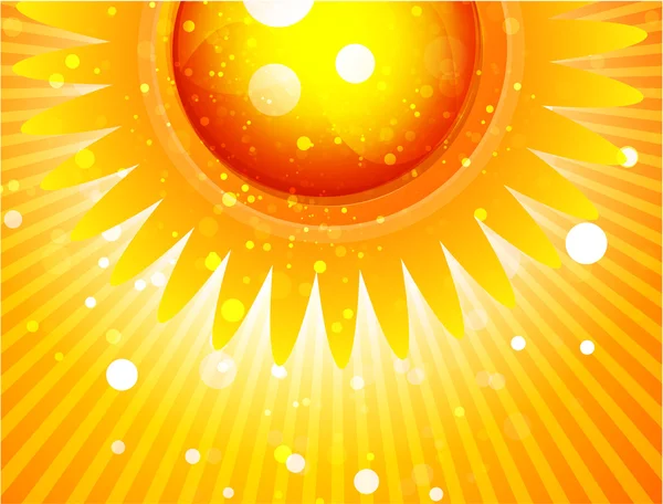 Fond vectoriel brillant orange — Image vectorielle