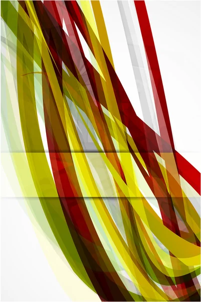 赤線は抽象的なベクトルの背景 — ストックベクタ