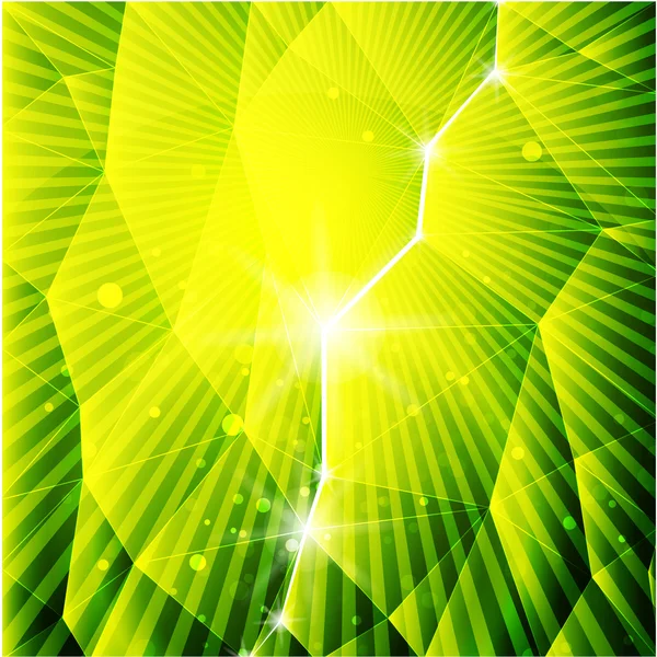 Yeşil parlak vektör arka plan — Stok Vektör